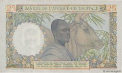 25 Francs FRENCH WEST AFRICA  1950 P.38 SC