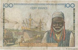 100 Francs AFRIQUE ÉQUATORIALE FRANÇAISE  1957 P.32 TB