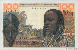 100 Francs WEST AFRIKANISCHE STAATEN  1965 P.002b VZ
