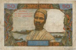 50 Francs COMORES  1963 P.02b2 TB