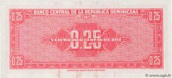 25 Centavos Oro RÉPUBLIQUE DOMINICAINE  1961 P.087a fST+