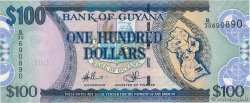 100 Dollars GUYANA  2012 P.36b FDC