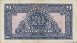 20 Schilling ÖSTERREICH  1944 P.107 SS