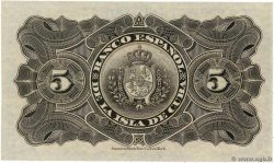 5 Pesos CUBA  1896 P.048c NEUF