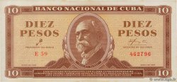 10 Pesos CUBA  1961 P.096a SC