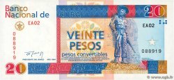 20 Pesos Convertibles CUBA  1994 P.FX41 FDC
