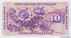 10 Francs SUISSE  1969 P.45o UNC