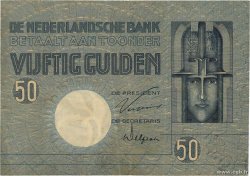 50 Gulden NIEDERLANDE  1930 P.047 fSS