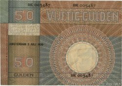 50 Gulden PAíSES BAJOS  1930 P.047 BC+