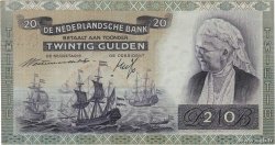 20 Gulden NETHERLANDS  1941 P.054 VF+