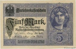 5 Mark ALLEMAGNE  1917 P.056b