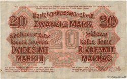 20 Mark GERMANIA Kowno 1918 P.R131 BB
