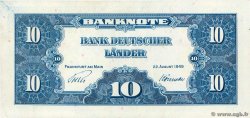 10 Deutsche Mark GERMAN FEDERAL REPUBLIC  1949 P.16a q.FDC