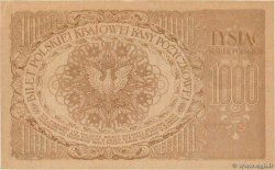1000 Marek POLOGNE  1919 P.022a SUP+