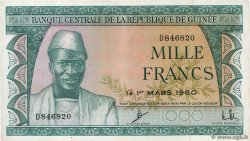 1000 Francs GUINÉE  1960 P.15a SUP