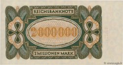 2 Millionen Mark ALLEMAGNE  1923 P.089a NEUF