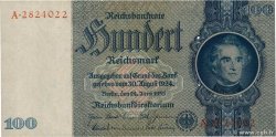 100 Reichsmark ALLEMAGNE  1935 P.183b NEUF