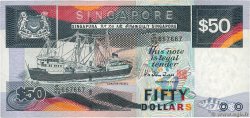 50 Dollars SINGAPORE  1997 P.36 VF+