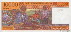 10000 Francs - 2000 Ariary MADAGASCAR  1995 P.079a UNC