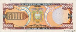 50000 Sucres ECUADOR  1995 P.130a UNC-