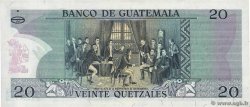 20 Quetzales GUATEMALA  1979 P.062c VZ
