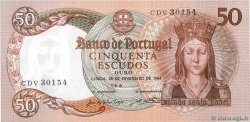 50 Escudos PORTUGAL  1964 P.168 UNC