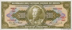 200 Cruzeiros BRAZIL  1960 P.163 UNC
