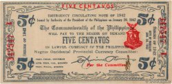 5 Centavos FILIPPINE  1942 PS.641 SPL