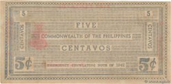 5 Centavos PHILIPPINES  1942 PS.641 XF