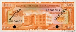100 Pesos Oro Spécimen RÉPUBLIQUE DOMINICAINE  1964 P.104s2 fST+