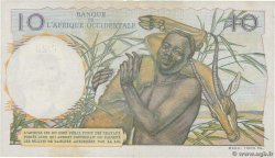 10 Francs FRENCH WEST AFRICA  1948 P.37 MBC+