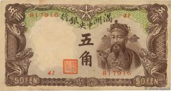 50 Fen  CHINA  1935 P.J129a MBC