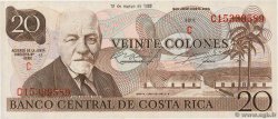 20 Colones COSTA RICA  1982 P.238c NEUF