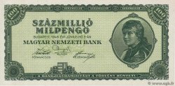 100 Millions Milpengo HONGRIE  1946 P.130 NEUF