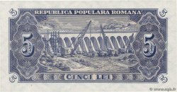 5 Lei ROMANIA  1952 P.083b FDC