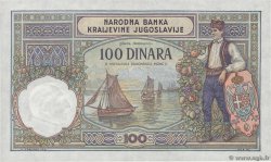 100 Dinara YUGOSLAVIA  1929 P.027b SC+
