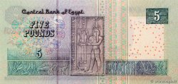 5 Pounds EGYPT  2002 P.063a UNC