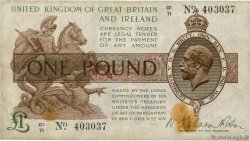 1 Pound INGLATERRA  1922 P.359a BC