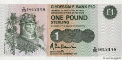 1 Pound SCOTLAND  1988 P.211d UNC