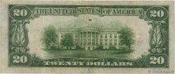 20 Dollars ESTADOS UNIDOS DE AMÉRICA Cleveland 1934 P.431L BC+