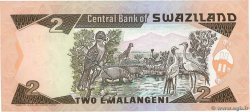 2 Emalangeni SWASILAND  1992 P.18a ST