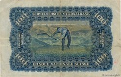 100 Francs SUISSE  1944 P.35r fSS