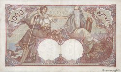 1000 Francs ALGERIA  1939 P.083a VF