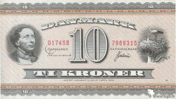 10 Kroner DANEMARK  1974 P.044ai SPL