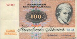 100 Kroner DENMARK  1984 P.051k VF+