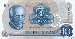 10 Kroner NORVÈGE  1984 P.36c FDC