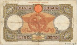 100 Lire ITALIA  1939 P.055b BC