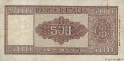 500 Lire ITALIA  1947 P.080a BC