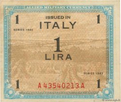 1 Lire ITALY  1943 PM.10a VF