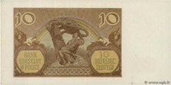 10 Zlotych POLAND  1940 P.094 XF+